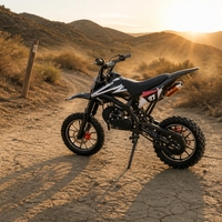Moto tout-terrain pour enfants de 49 cm3 à essence, refroidissement par air, monocylindre