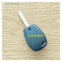 Coque de clé de voiture à distance de remplacement intelligente pour clé à 2 boutons Renault sans logo clés de véhicule à lame VA6