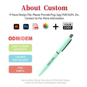 Bolígrafos Metálicos Personalizados con Grabado Láser, Artículos de Papelería Promocionales para Escuela y Oficina, Venta al Por Mayor, con Logotipo - Product Image 2