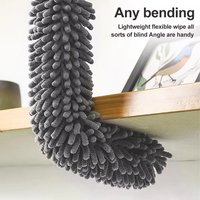 Lot de 9 plumeaux extensibles en microfibre, plumeaux pliables réutilisables pour nettoyer les ventilateurs de plafond, les plafonds hauts, les téléviseurs, les stores et les voitures.