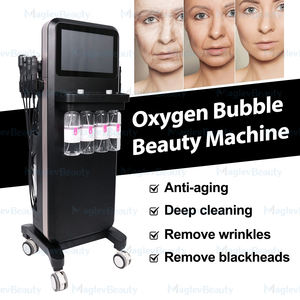 Professionnel 14 poignées eau oxygène Machine nettoyage des pores Anti-rides rajeunissement de la peau paupière levage peau resserrement dispositif - Product Image 5