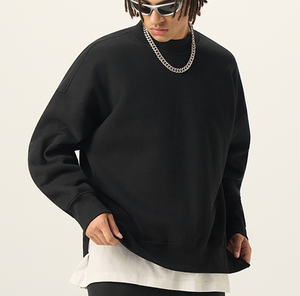 Sudaderas con Capucha Personalizadas de Cuello Redondo Extra Grandes para Hombre, Sudaderas de Algodón Grueso con Estampado, Sudaderas Unisex para Hombre - Product Image 2