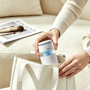 Mini humidificateur portable 270 ml, rechargeable par USB, humidificateur d'air à brume froide avec lumière 7 couleurs pour chambre à coucher, bureau, voyage - Product Image 6