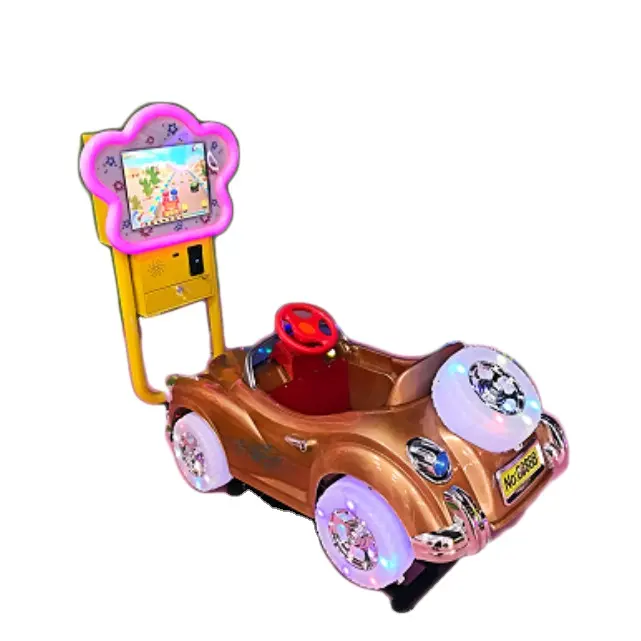Earn money funny amusement children toys electric bubble ride on car children game indoor