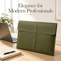 Porte-documents professionnel en cuir PU, organiseur de fichiers format Lettre, pochette de rangement, sac de présentation, dossier professionnel