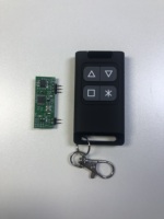Récepteur relais mini en plastique TPD à code fixe 433 MHz, interrupteur de télécommande sans fil universel pour éclairage LED, petit moteur, large plage de tension