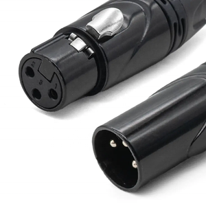 Câble de montage <span class=keywords><strong>XLR</strong></span> <span class=keywords><strong>3</strong></span> broches mâle et femelle et connecteur <span class=keywords><strong>5</strong></span> broches pour équipement audio, vente chaude, OEM - Product Image 3