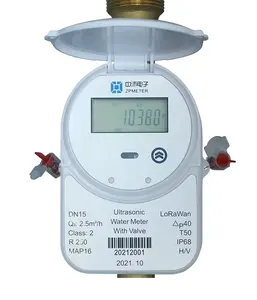 Electronic Water Meter With Valve Control Prepaid Smart Wireless Water Meter