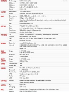 Tout neuf pour Redmi A3 4G LTE, téléphone mobile 6+128G, processeur octa-core, écran 90Hz, NFC, jeu, double SIM, français/espagnol/allemand - Product Image 6