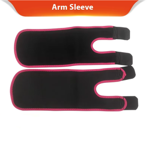 Manguitos deportivos ajustables para brazos, transpirables, que moldean y promueven la sudoración, para seguridad deportiva - Product Image 3