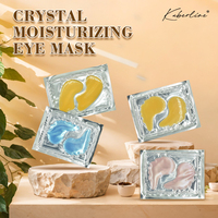 Vente en gros de masques pour les yeux en hydrogel au collagène et à l'or 24 carats, patchs magiques en cristal de glace pour hydrater et réduire les gonflements