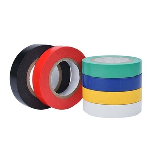 Chất lượng cao chống cháy PVC đen điện băng cách điện 20 Meter - Product Image 2