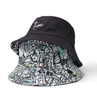 Chapeau Bob Réversible Personnalisable avec Logo pour Femme et Homme – Coton, Idéal Été, Plage, Pêche