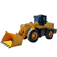 Chargeuse sur pneus compacte mini diesel de marque chinoise 0,8 tonne 1 tonne 2 tonnes 1,5 tonne 3 tonnes à vendre