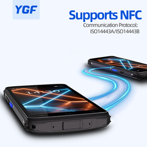 אנדרואיד חדש 5.5 אינץ חם החלפה אנדרואיד 11 ip67 1d 2d 2d סורק ברקוד מסוף pda גלי 4g wifi nfc 2w hifi nfc לוגיסטיקה נתונים אספן - Product Image 3