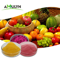 Poudre de fruits mélangés AMULYN, poudre de smoothie aux fruits variés, sur mesure