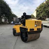 Mini-compacteur vibrant autoporté SVH70, double tambour en acier, diesel, pour la réparation routière municipale et la construction de jardins