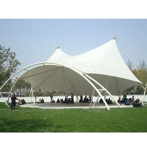 Offre Spéciale – Structures de Membrane Tensile Commerciales Coupe-Vent en PVDF pour Ombrage Paysager et Auvents de Marché - Product Image 6