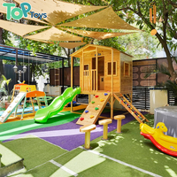 Juegos Infantiles de Madera y Bambú para Exteriores, Columpios, Toboganes, Muebles Montessori para Jardín de Infancia, Baño y Escuela