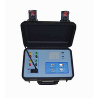 Comprobador de relación de transformación y resistencia de bobinado de transformadores 20mA/40mA/200mA/1A/3A/10A con pantalla LCD, voltaje de prueba de 10KV y precisión del 0.2%