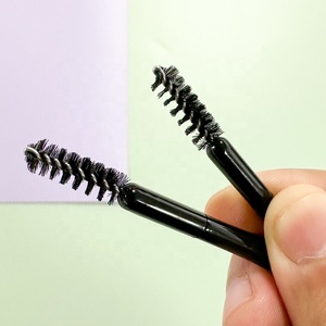 Brocha para teñir cejas en ángulo doble personalizada brocha para cejas doble cabeza con etiqueta privada brocha de maquillaje individual - Product Image 4