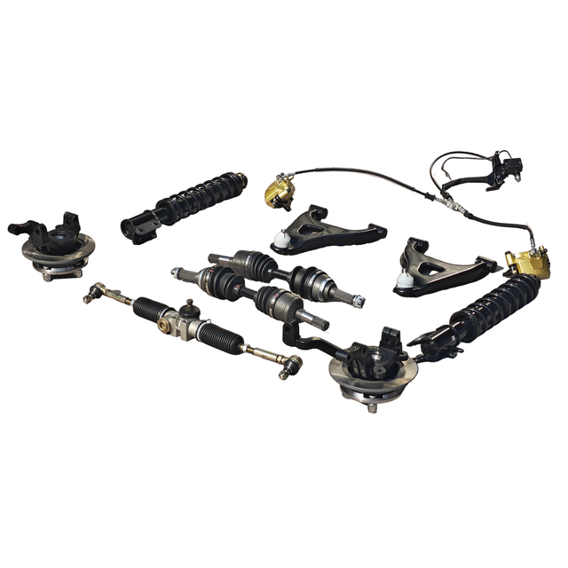 Independent Suspension Rear and Front Axle Sets Kits Spare Parts for Passenger Cargo Loader Tricycle ATV UTV Buggy Small Car
