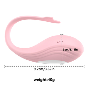 Juguete Sexual Femenino Recargable con APP, Huevo Vibrador con Forma de Delfín, de Silicona, Cómodo para Adultos - Product Image 5