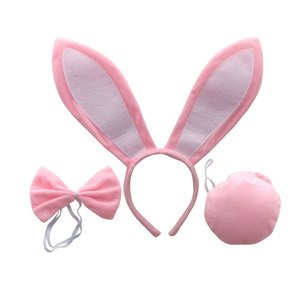 Costume Cosplay di <span class=keywords><strong>coniglio</strong></span> di Pasqua rosa con gonna Tutu in Tulle a strati - Product Image 2