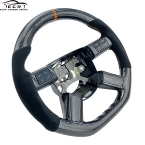 Ever-Carbon Racing ECR – volant en cuir suédé en Fiber de carbone pour <span class=keywords><strong>Chrysler</strong></span> <span class=keywords><strong>300c</strong></span> Kit de carrosserie rollers <span class=keywords><strong>Royce</strong></span> Phantom - Product Image 2