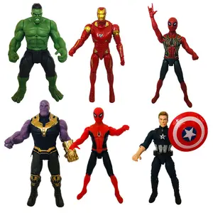 Personalizado homem aranha pvc captainamérica fantasma rider mototra cletus kasady soldado de inverno, thanos antman moonknight anime figura