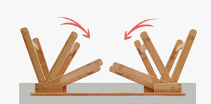 โต๊ะไม้ไผ่พับได้สำหรับวางคอมพิวเตอร์,โต๊ะไม้ไผ่บนเตียง - Product Image 6