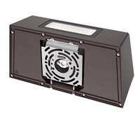 Projecteur mural LED extérieur 18W/25W/30W, indice de protection IP65, éclairage de sécurité avec télécommande, cellule photoélectrique et design industriel