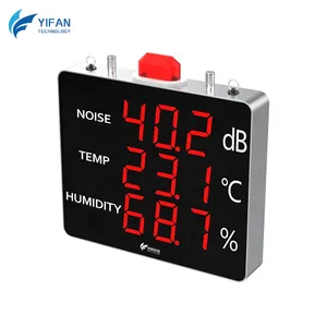 Mupeng 3 In 1 <span class=keywords><strong>Db</strong></span> <span class=keywords><strong>Meter</strong></span> Hoge Precisie Ruisdetector Analyzer Met Temperatuur En Vochtigheid Detectie 1 Jaar Garantie - Product Image 4