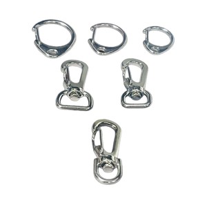 Zinc Alloy D Ring Keychain 23mm 27mm 33mm 37mm Metal <b>Key</b> <b>Chain</b> For DIY Pendant Accessories Wholesale - Product Image 4