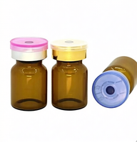Flacon en verre de 30 ml pour adjuvant vaccinal avec bouchon en caoutchouc pour ionisation par désorption laser assistée par matrice