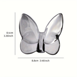 Figura de Mariposa de Cristal al por Mayor, Adorno de Vidrio Soplado a Mano, Mariposa Decorativa Multicolor para Decoración del Hogar y Regalos - Product Image 5