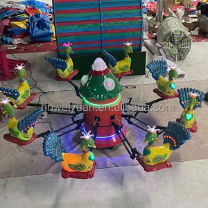 L'<span class=keywords><strong>avion</strong></span> rotatif mécanique monte pour le mini <span class=keywords><strong>avion</strong></span> électrique d'amusement d'enfants avec le système à jetons - Product Image 2