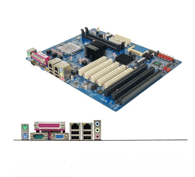New Intel G41 ATX Motherboard Socket 775 DDR3 LGA775 Mainboard with ISA PCI Slot VGA/DVI Display PS2 for Desktop CNC Control