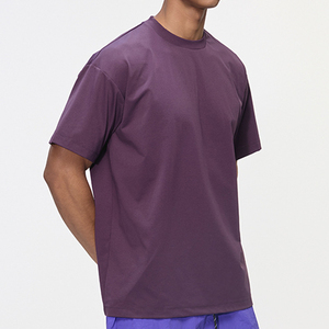 T-shirt décontracté pour homme et femme, de haute qualité, avec logo personnalisé imprimé et brodé, <span class=keywords><strong>anti</strong></span>-transpiration, manches courtes pour l'été - Product Image 4