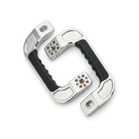 Poignée d'accès en aluminium usinée CNC pour accoudoir de porte de voiture, garniture de remplacement pour habitacle, usinage CNC OEM