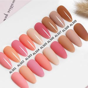 Kit de vernis à ongles en Gel rose, 3 AS, 9 couleurs, Nude, rose, <span class=keywords><strong>Pastel</strong></span>, paillettes, lampe à ongles, Gel durci - Product Image 1