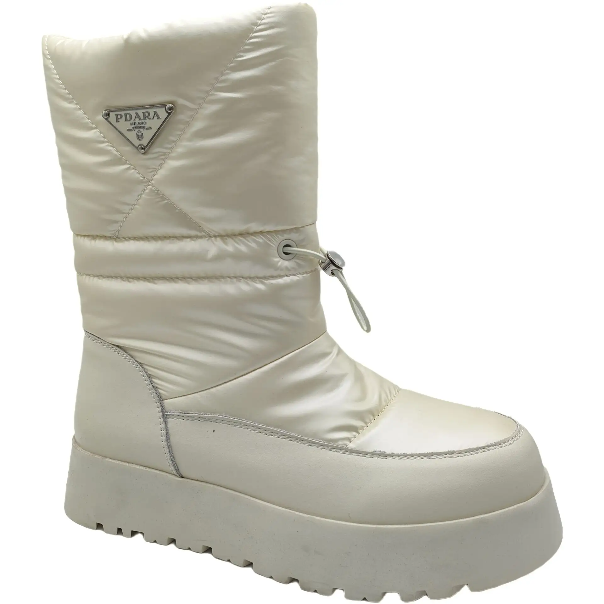 Оптовая продажа, зимняя обувь средней длины на толстой подошве, теплая и водонепроницаемая зимняя обувь