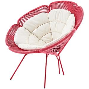 ชุดโต๊ะและ<span class=keywords><strong>เก้าอี้</strong></span>หวายกลางแจ้งดีไซน์ใหม่กลีบดอกไม้ลายดอกบัวเฟอร์นิเจอร์ผ้าอลูมิเนียมแบบโมเดิร์นกรอบ2ชุด - Product Image 2