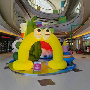 Venta al por mayor barato de alta calidad de impresión al aire libre inflable Running Start y meta arcos meta puerta de arco inflable - Product Image 2