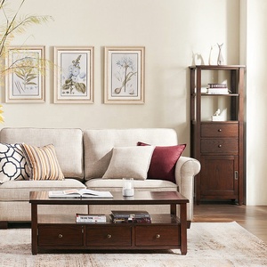 Sofá de tela minimalista italiano, combinación en forma de I, sofá seccional, diván moderno - Product Image 2