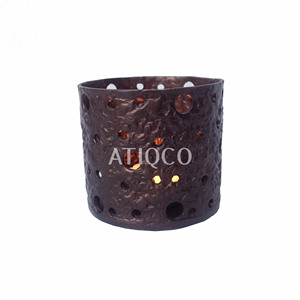 Atiqco Modern Solid Brass <b>Tea</b> Light Candle <b>Stand</b> Best Selling Handmade Event Iron Votive Holders for Home Decoration - Product Image 5