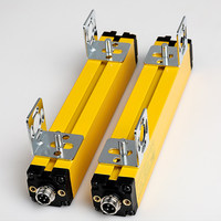 Capteurs optiques série PHOSKEY SG2C, écartement des faisceaux 10 mm, DC 10-30V, NPN, rideau lumineux de sécurité, capteurs de sécurité