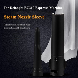 Buse de vapeur en plastique de qualité alimentaire, accessoire cylindrique universel de remplacement pour <span class=keywords><strong>machine</strong></span> <span class=keywords><strong>à</strong></span> <span class=keywords><strong>café</strong></span> <span class=keywords><strong>Delonghi</strong></span> 310 - Product Image 1