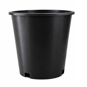 Factory Direct PP Black Nursery New 2 Gallon <b>Pot</b> Reinforced Rim Design for <b>Tree</b> Seedling Wholesale Supply Cheap Price - Product Image 1