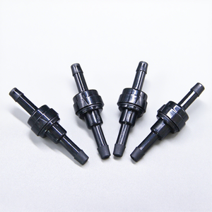 Vanne de retenue à barbelure Sinoone 3/16 1/4 pouce, vanne d'arrêt de carburant unidirectionnelle pour essence, encre, huile, éthanol - Ressort 2Kpa, vanne de retenue de carburant, résistant à l'éthanol - Product Image 1